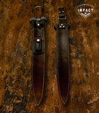 IMPACT CUTLERY RARE CUSTOM D2 VICKING SWORD DAGGEER KNIFE