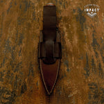 IMPACT CUSTOM DAMASCUS DAGGER KNIFE