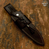 IMPACT CUSTOM FULL TANG DAGGER KNIFE