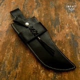 IMPACT CUTLERY RARE CUSTOM D2 ART BOWIE KNIFE