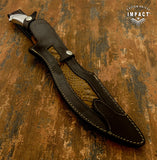 IMPACT CUSTOM FULL TANG BOWIE KNIFE